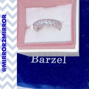 Barzel Cubic Zirconia Wedding band size 7